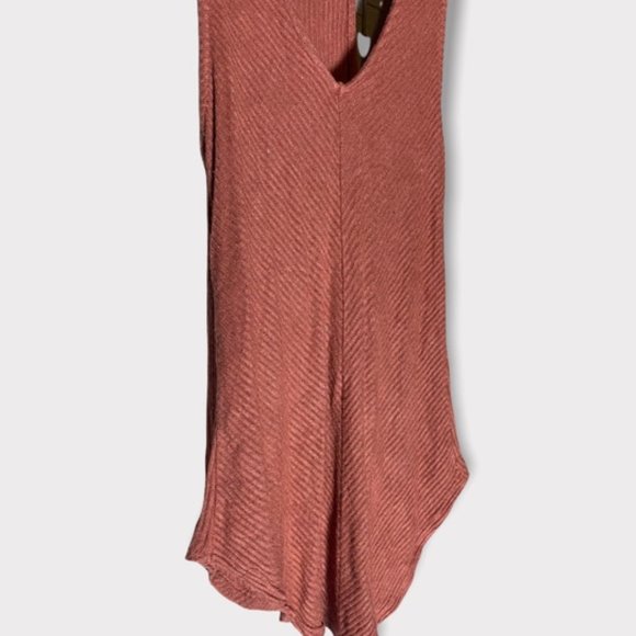 Urban Outfitters Project Social T V-Neck Ribbed Finley Racerback Tank Top - Picture 4 of 7